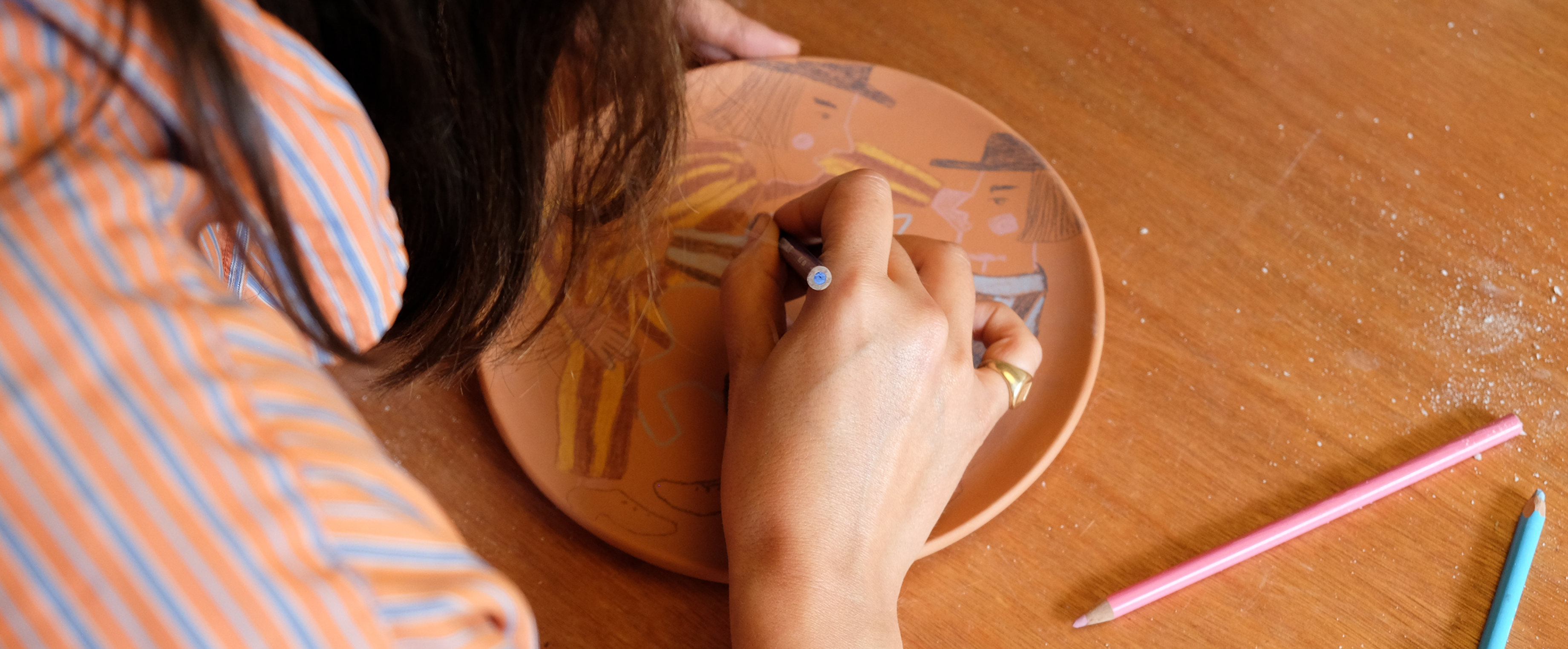 Ceramic Plate Painting
